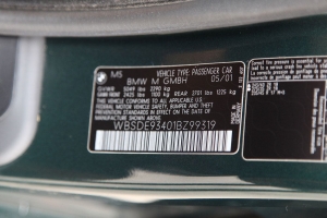 2001 BMW (E39) M5 thumbnail