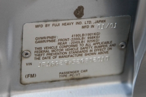 2002 Subaru WRX Wagon (Bug Eye) thumbnail