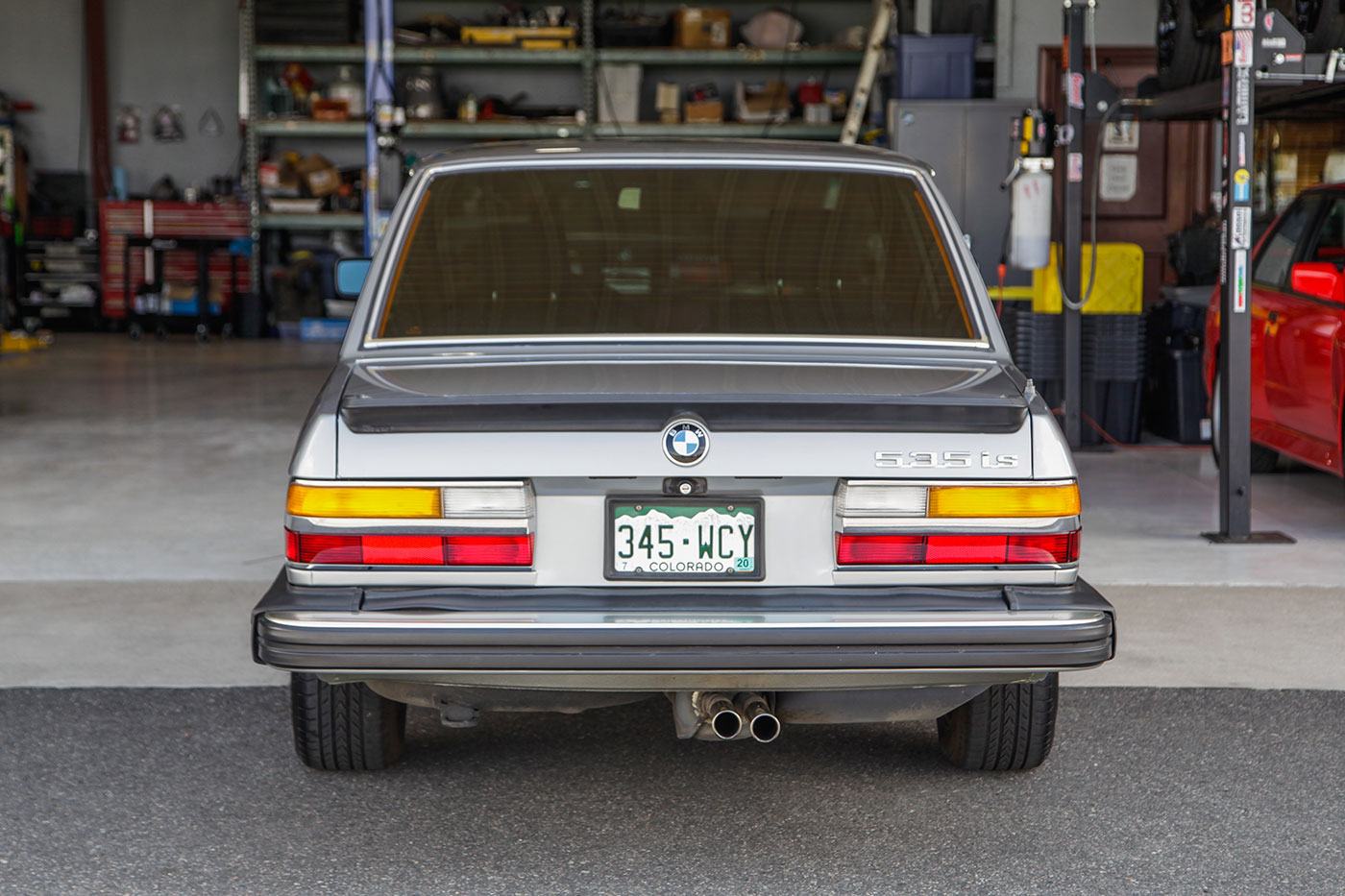 1987 BMW 535iS exterior photo