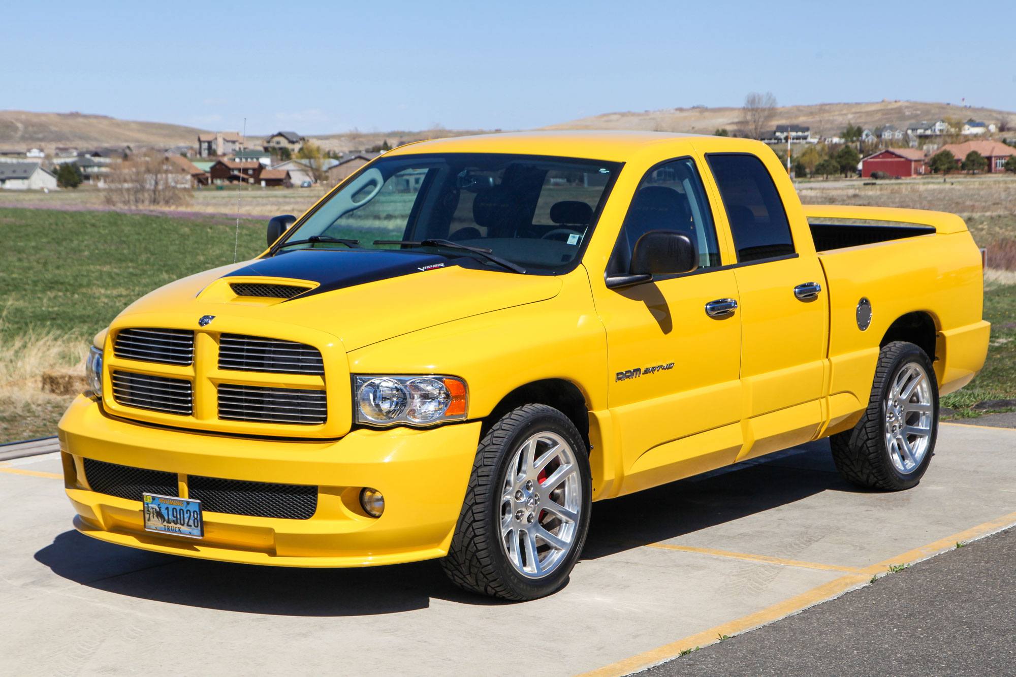 Exterior photo of 2005 Dodge Ram SRT-10 Yellow Fever Special Edition